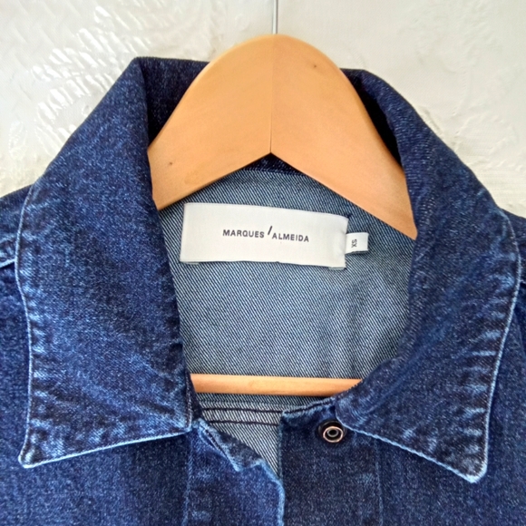 "NWOT" Marques' Almeida Designer Denim Jacket - Picture 14 of 16